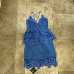 Goodnight Macaroon Blue dress - new with tags